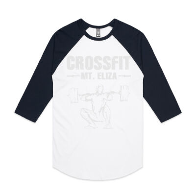 Lifter - AS Colour - 3/4 Raglan Baseball Sleeve Tee Thumbnail